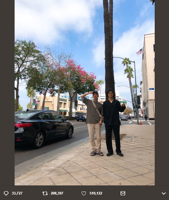 BTS（防弾少年団）、LAでの近況報告　自身最大規模の長期欧米遠征スタート