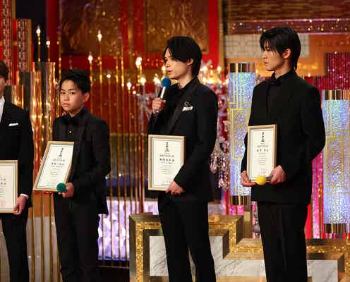 SixTONES松村北斗、新人俳優賞受賞で謙虚なスピーチ「なんでこの人が?と思った人に納得してもらえるように」<第46回日本アカデミー賞>