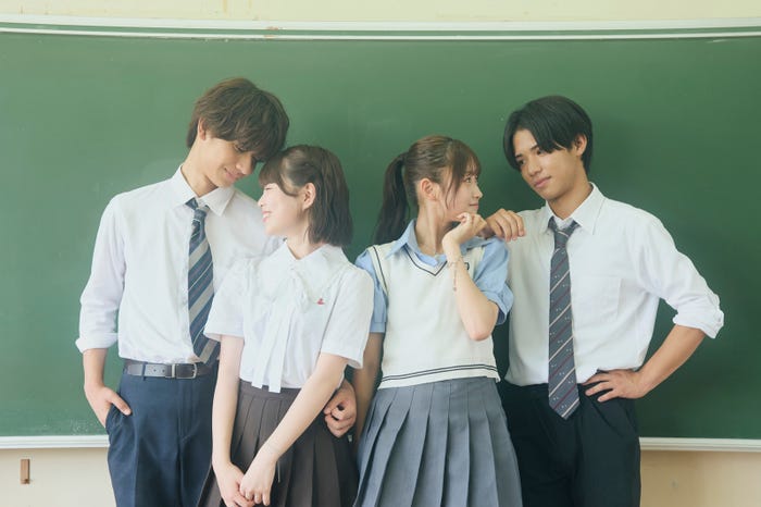 はるか、すみれ、あやか、せいたろう(C)AbemaTV, Inc.