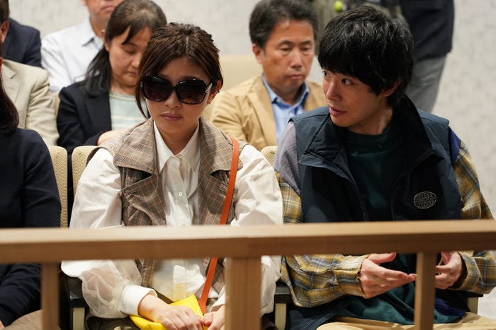 篠原涼子、渡辺大知「イップス」第5話より(C)フジテレビ