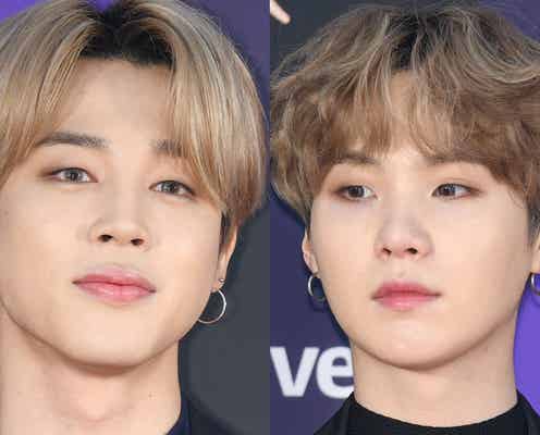 BTS・SUGA、JIMINに“可愛くてごめんチャレンジ”無茶振り?「上手だった」後輩アイドルにも注目集まる