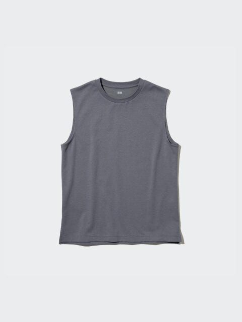 ユニクロ エアリズムコットンノースリーブTシャツ ユニクロのエアリズムコットンノースリーブTシャツ