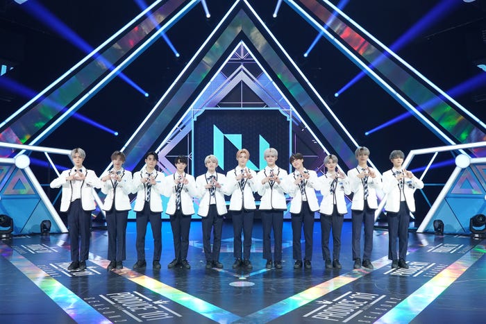 「PRODUCE 101 JAPAN SEASON2」ファイナル(C)LAPONE ENTERTAINMENT