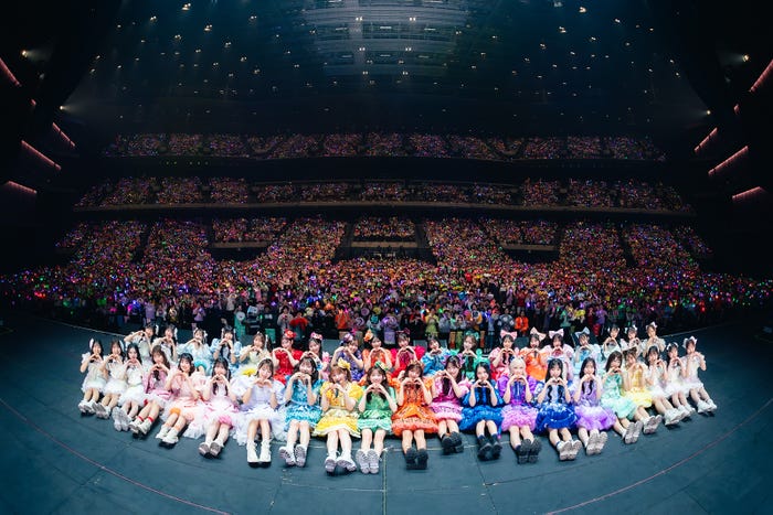 「KAWAII LAB. 3rd Anniversary Special LIVE 〜わたし“たち”の一番かわいいところ〜 supported by UP-T」より/PHOTO:ヨシモリユウナ、高田真希子、下山春香