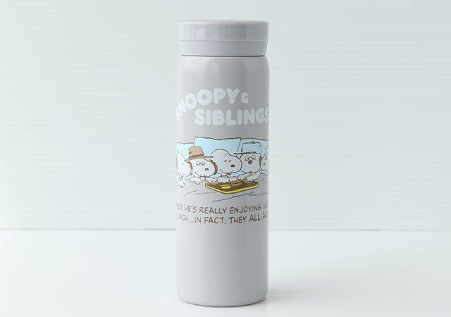 ムック本　ムック　付録　人気　おすすめ　オススメ　宝島社　宝島　レビュー　便利　優秀　当たり　最高　2023　スヌーピー　真空断熱ステンレスボトル　ステンレスボトル　色違い　バリエーション　デザイン