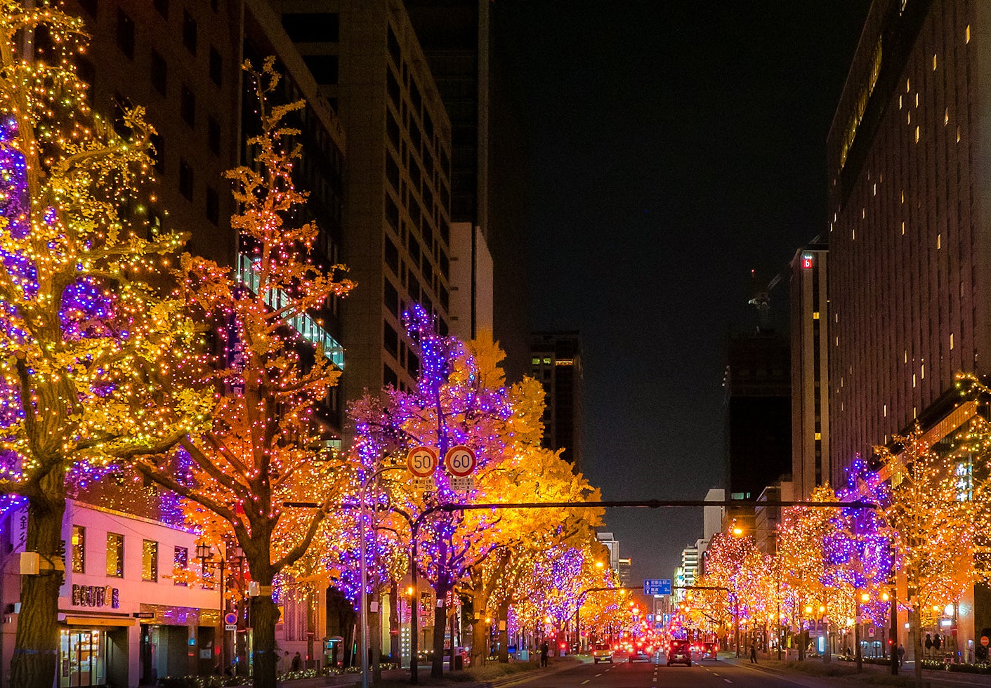 過去のイルミネーションの様子（C）大阪・光の饗宴実行委員会