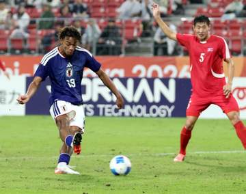 サッカー男子 日本が因縁北朝鮮下し4強入り！FWンワディケが値千金決勝ゴール「自分の得意なプレー」1-0で逃げ切る 北朝鮮が猛抗議連発も