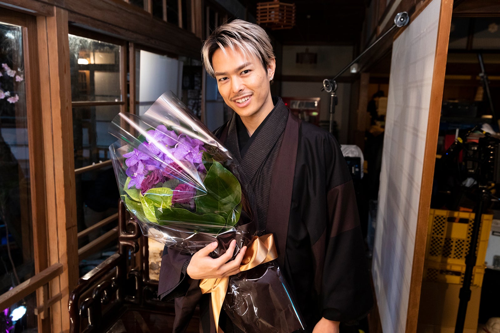 今市隆二／メイキングカット（提供写真）