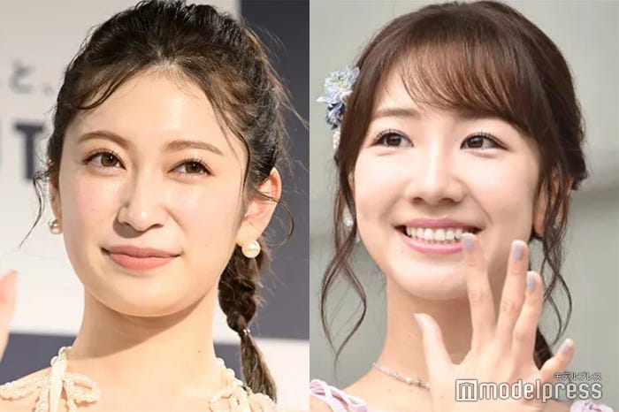 吉田朱里、柏木由紀(C)モデルプレス