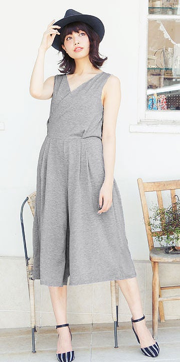 カシュクール×ガウチョパンツオールインワン「神戸レタス」3290円（税込）／画像提供：神戸レタス