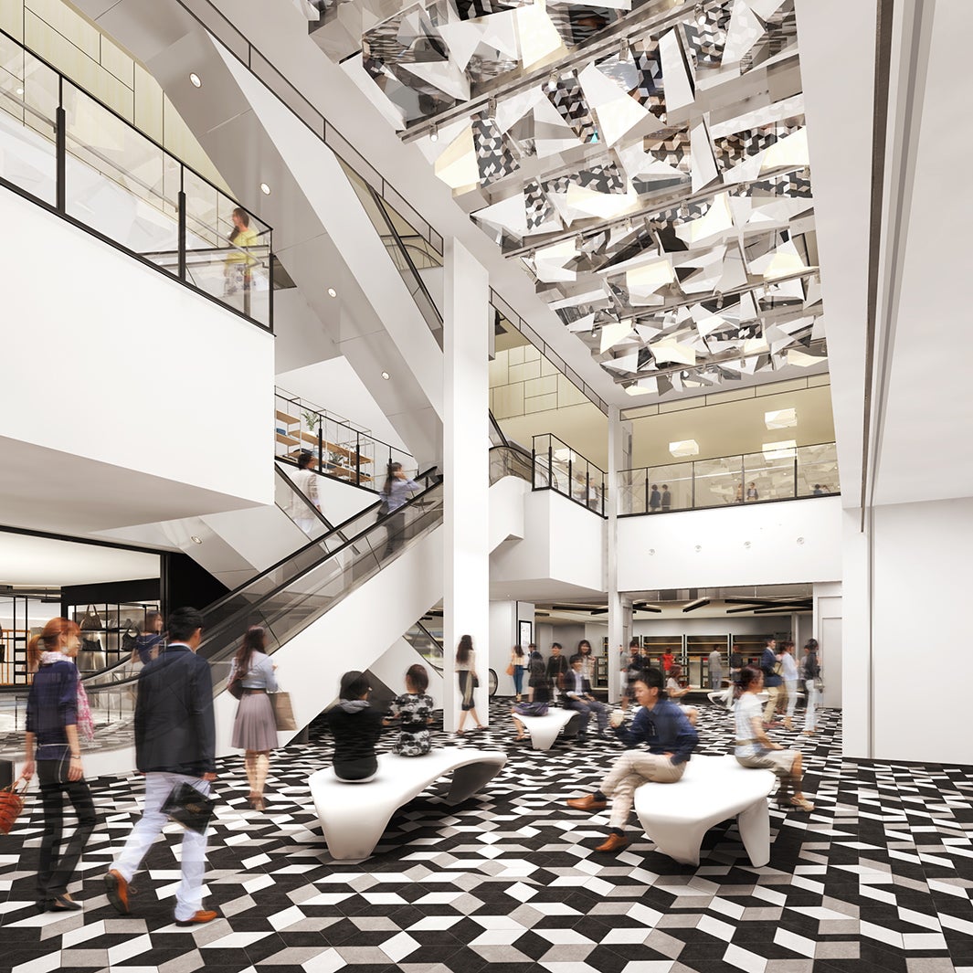 商業施設7階イベントスペースイメージ／画像提供：東日本旅客鉄道