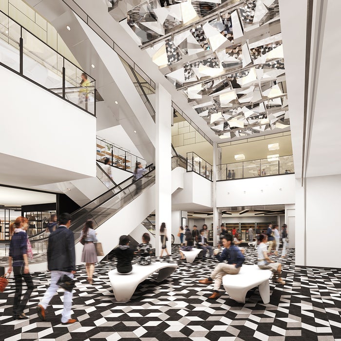 商業施設7階イベントスペースイメージ／画像提供：東日本旅客鉄道