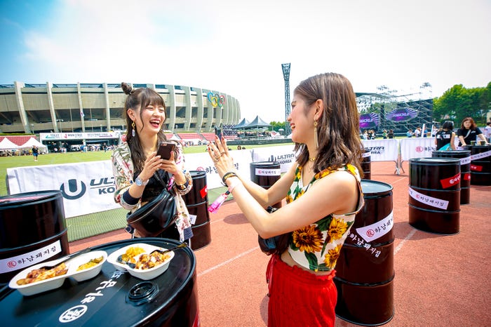フードコーナー(提供写真)