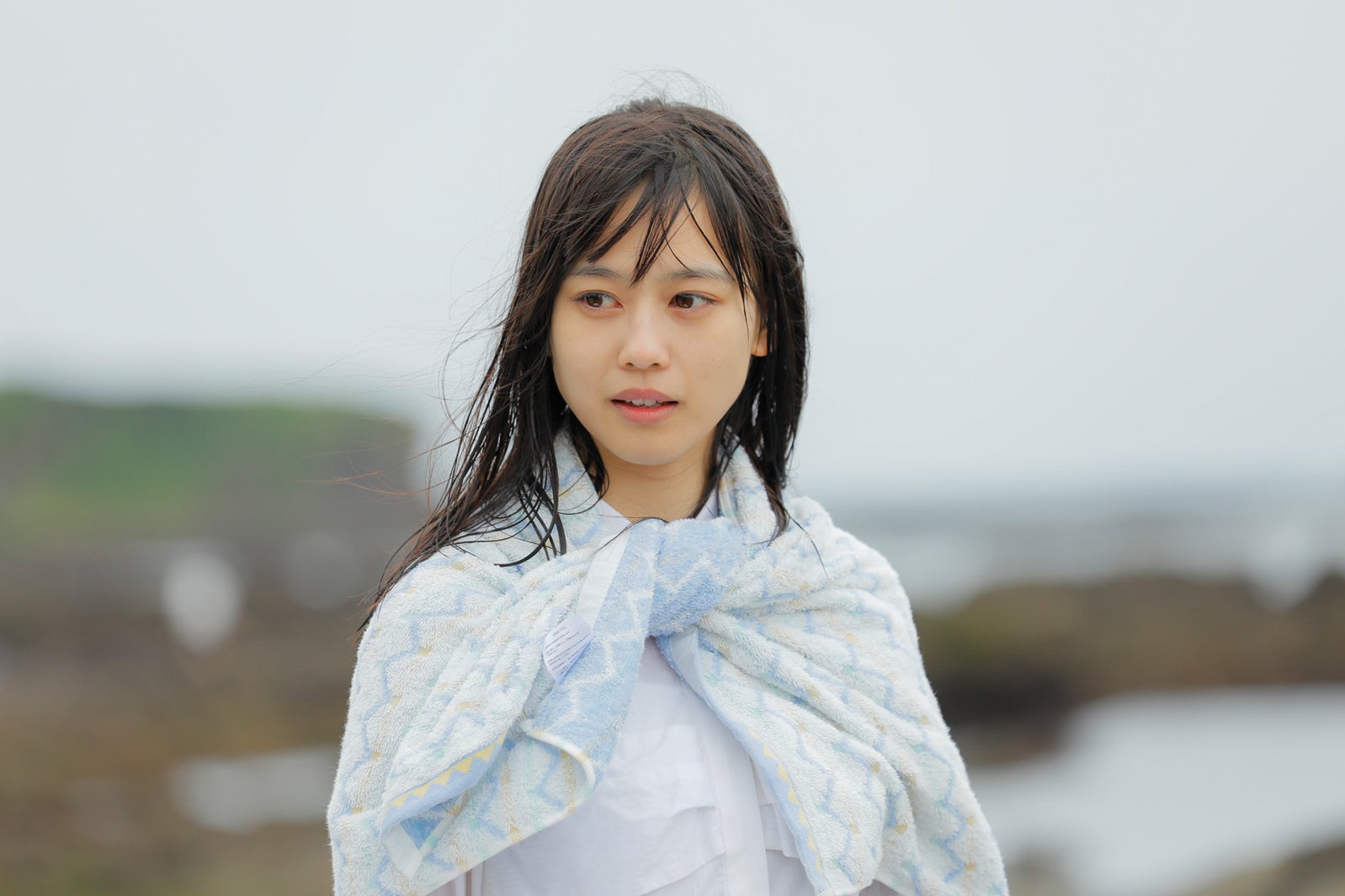 「三重の原石」CM美女・岡田佑里乃、“ずぶ濡れ”で絶賛の演技力発揮