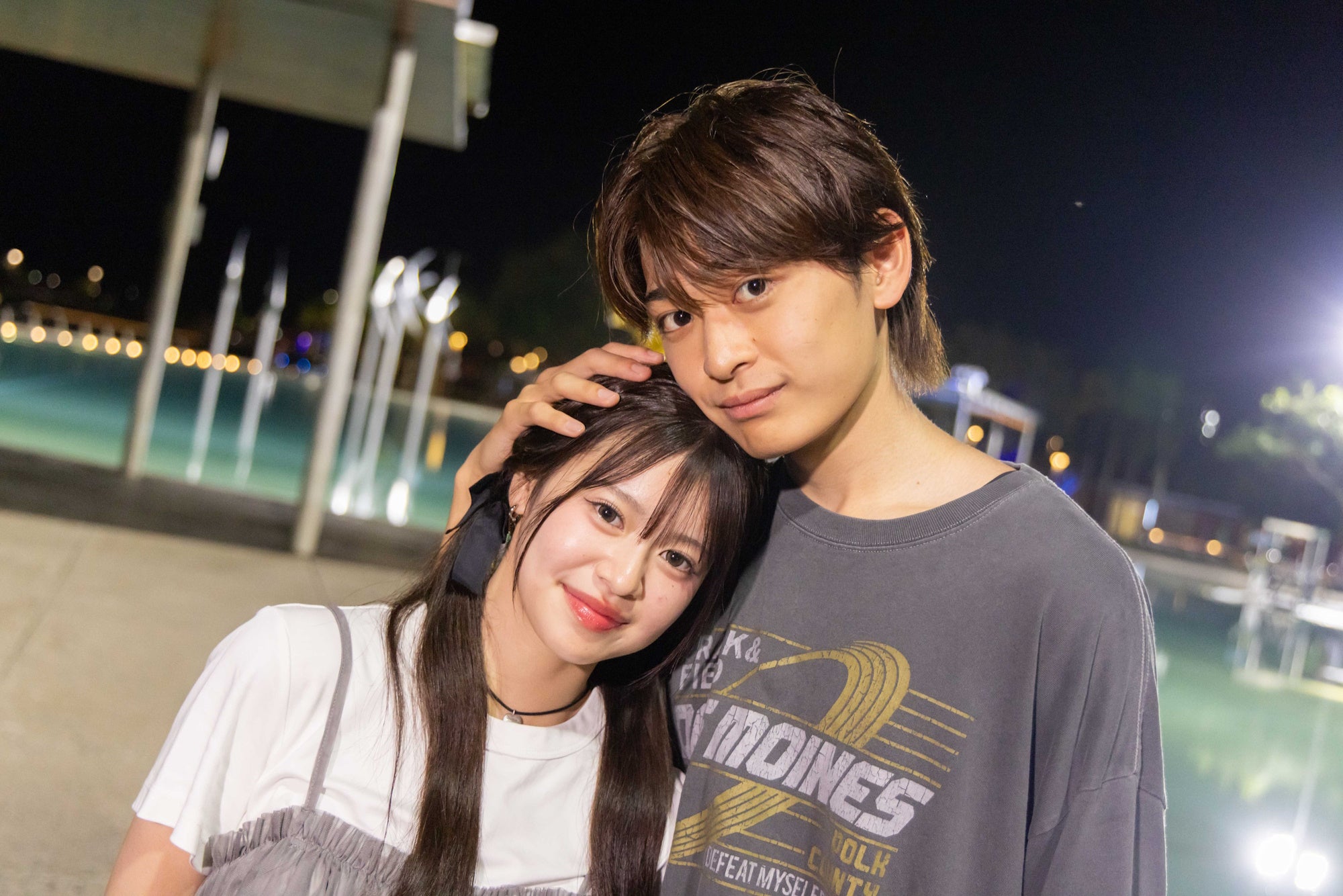 りあ、せな「今日、好きになりました。夏休み編2024」（C）AbemaTV, Inc.