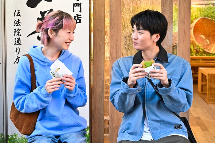 夏帆、青木柚「じゃあ、あんたが作ってみろよ」第3話(C)TBSスパークル/TBS