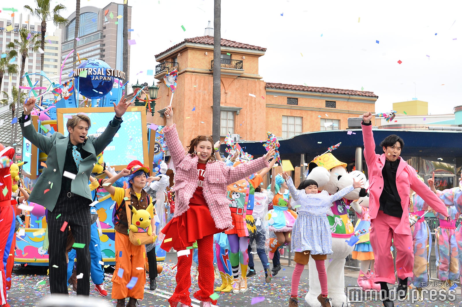 （左から）森崎ウィン、仲里依紗、永尾柚乃、千葉雄大（C）モデルプレス