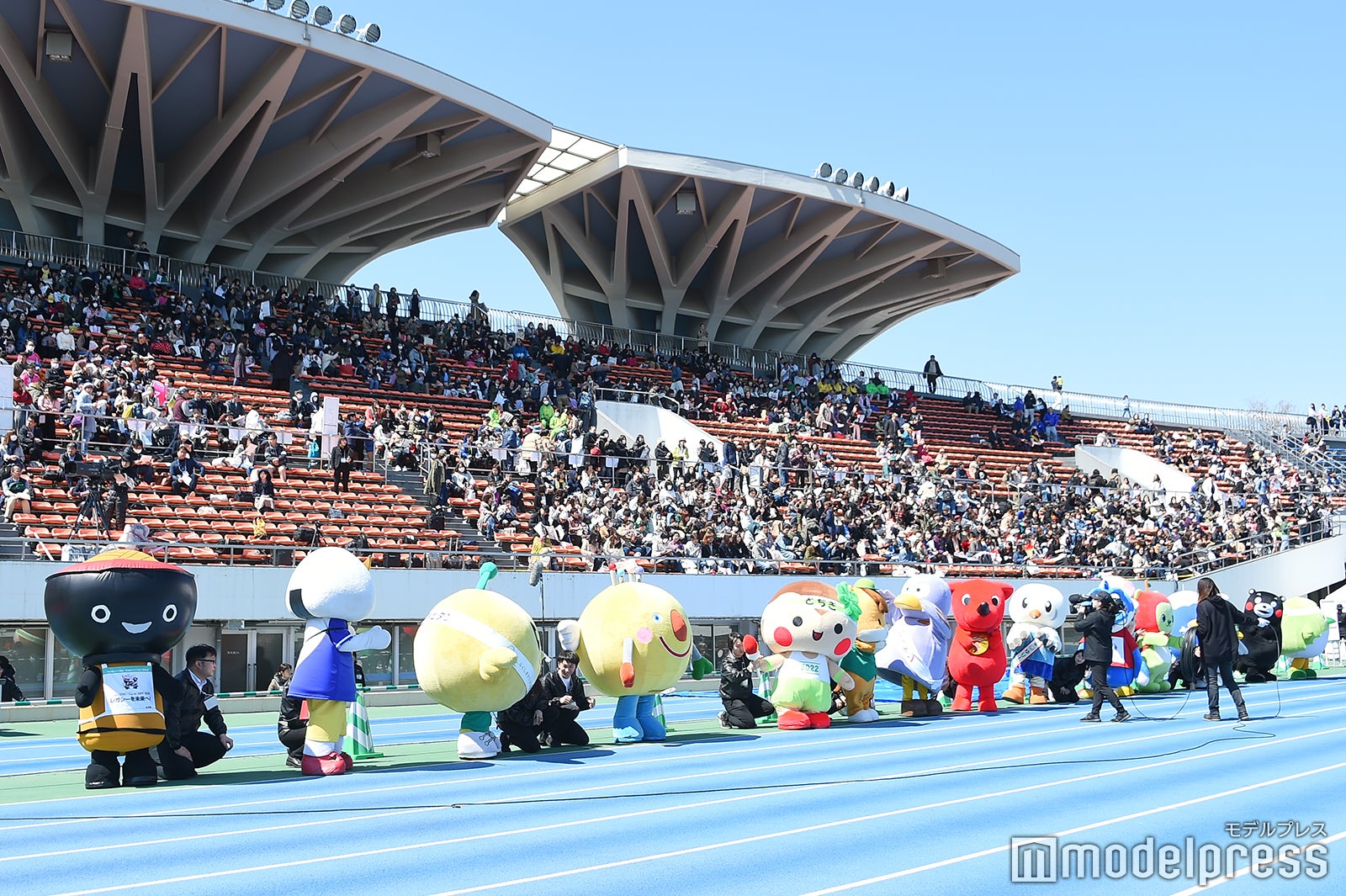 ゆるキャラたち（C）モデルプレス