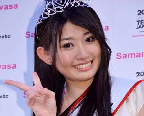 初代「ミス・ティーン・ジャパン」決定 押切もえがセクシードレスで祝福
