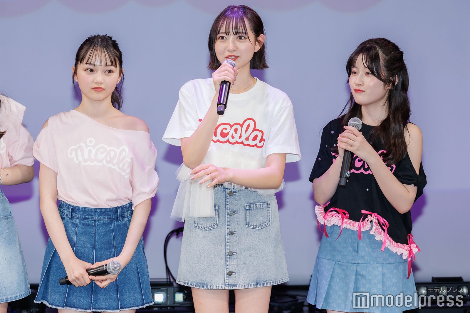 藤野有紗、近藤結良、河村果歩（C）モデルプレス