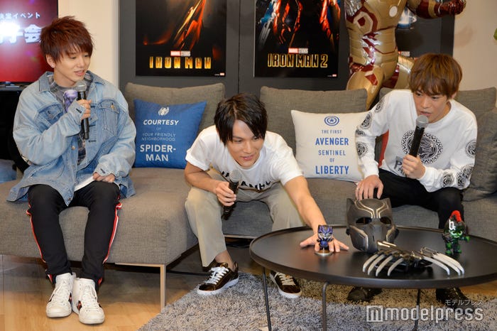 花村想太、中川大志、小野賢章(C)モデルプレス