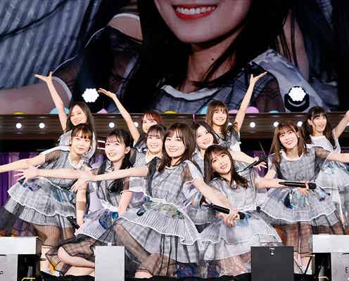 乃木坂46・3期生、3年ぶり声出し解禁でサプライズ演出も “先輩”として歩み出す決意伝わるライブ<11th YEAR BIRTHDAY LIVE/セットリスト>