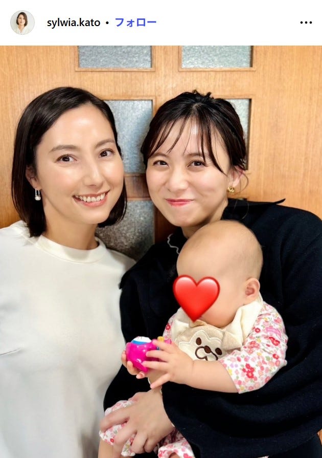 加藤シルビアアナInstagramより