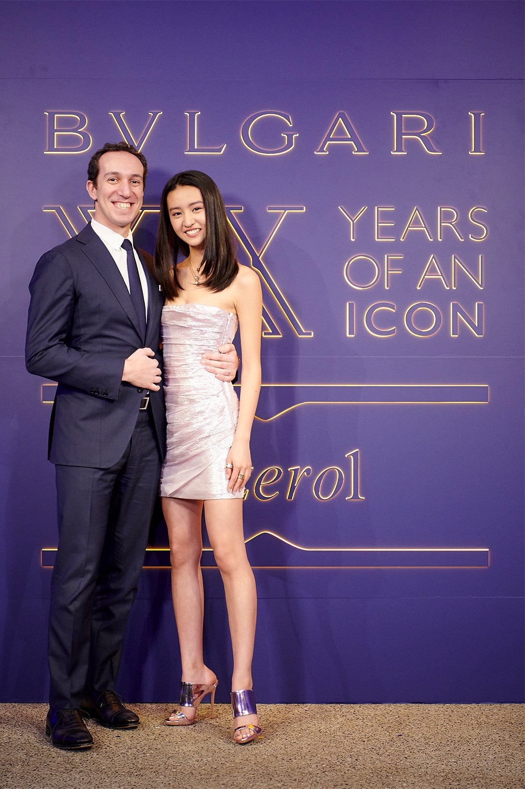 ウォルター・ボロニーノ社長、Koki, （提供写真）