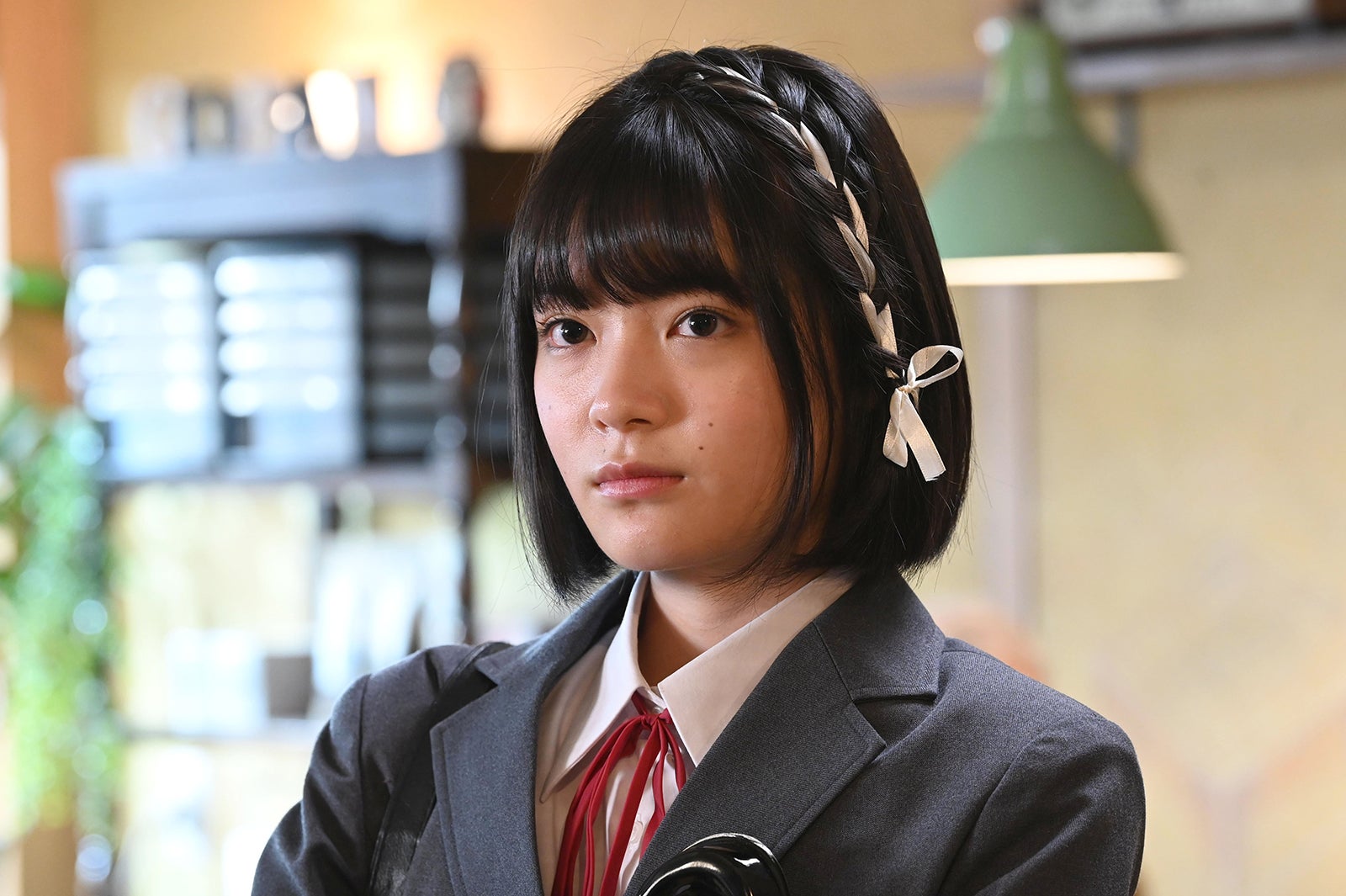 吉田美月喜／「シロでもクロでもない世界で、パンダは笑う。」第1話より（C）日本テレビ