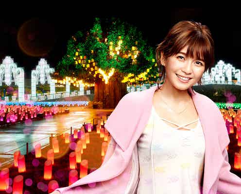 AAA宇野実彩子がイメージキャラ就任 「冬ラグーナ」で史上最光イルミ&マッピングショー