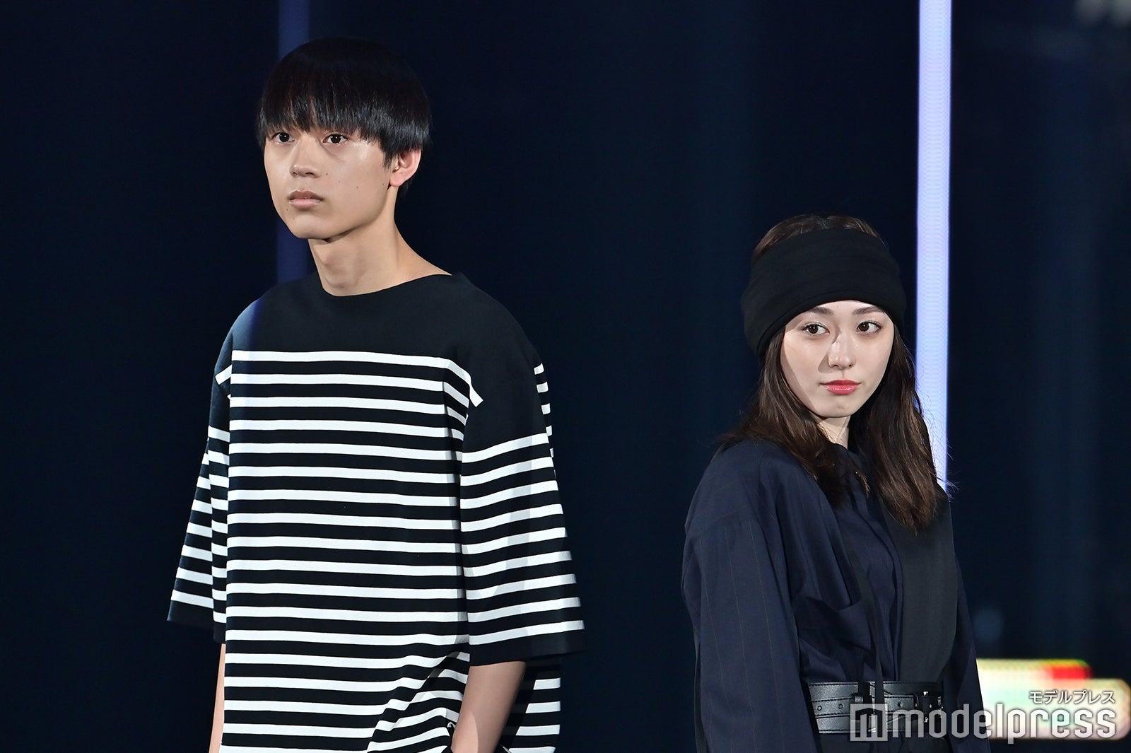 （左から）水沢林太郎、福原遥（C）モデルプレス