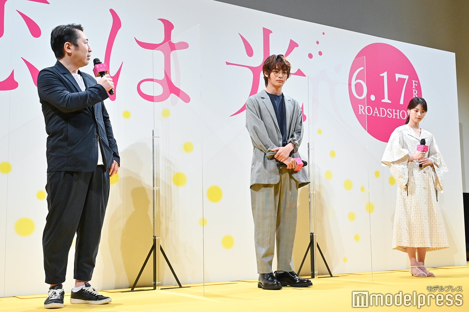 小林啓一監督、神尾楓珠、西野七瀬 （C）モデルプレス