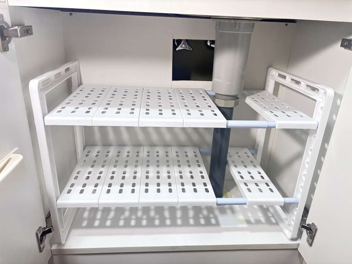 シンク下すきま収納ラック　完成