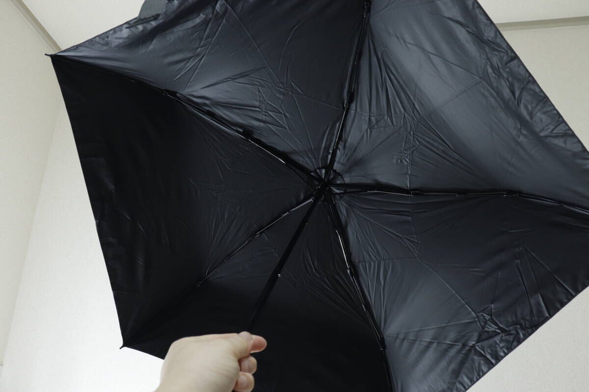 遮光折りたたみ傘(軽量タイプ) 構造 遮光折りたたみ傘(軽量タイプ) 構造