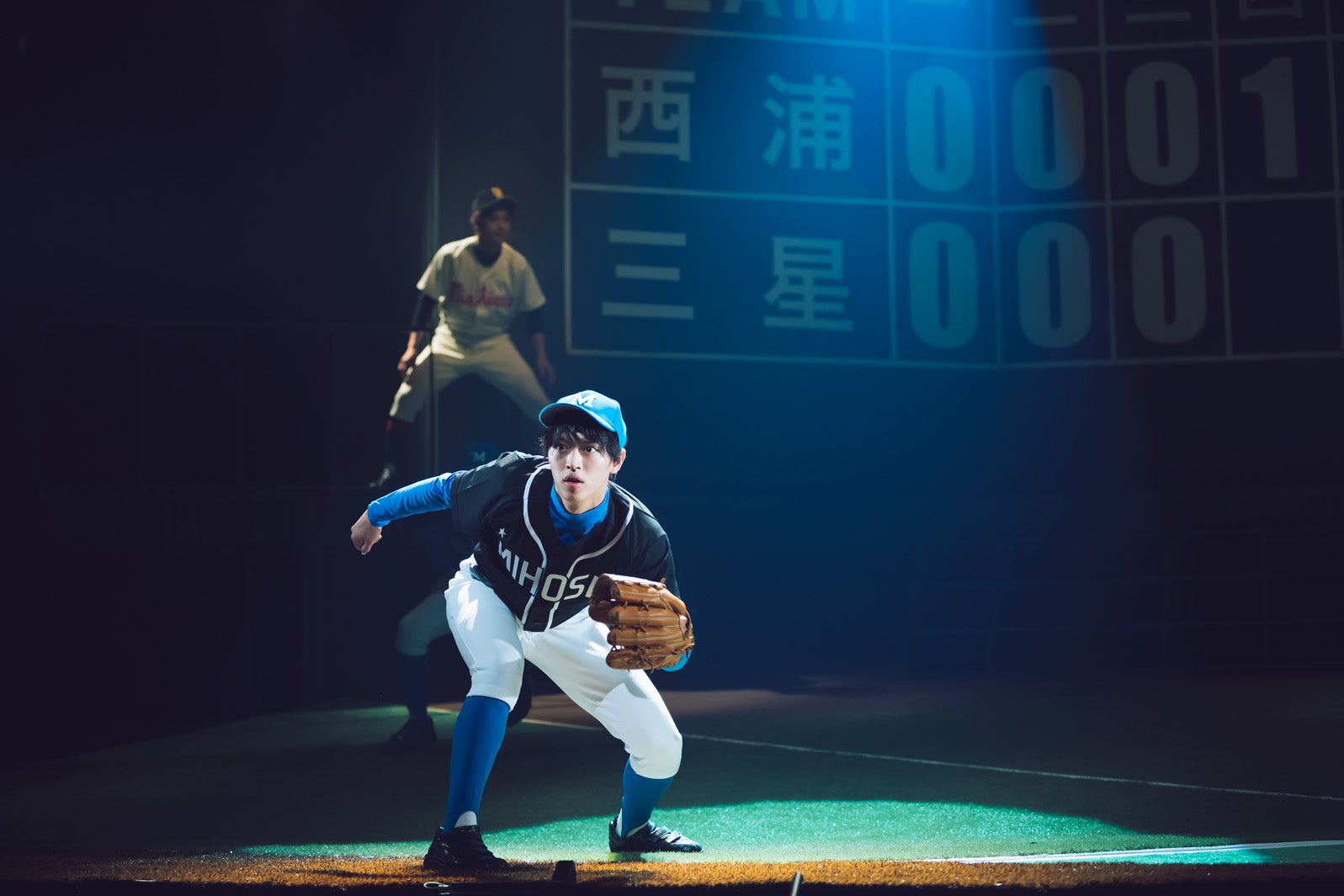 2018年2月上演の「おおきく振りかぶって」より（提供写真）