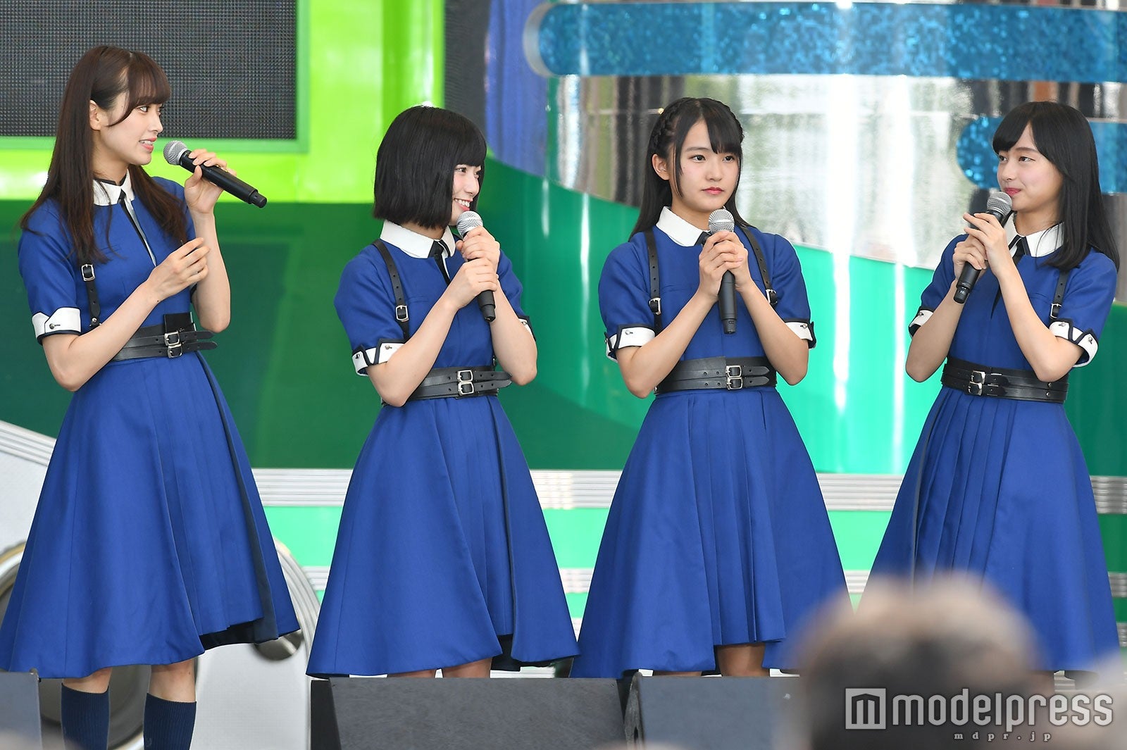 佐々木美玲、東村芽依、高瀬愛奈、影山優佳（C）モデルプレス