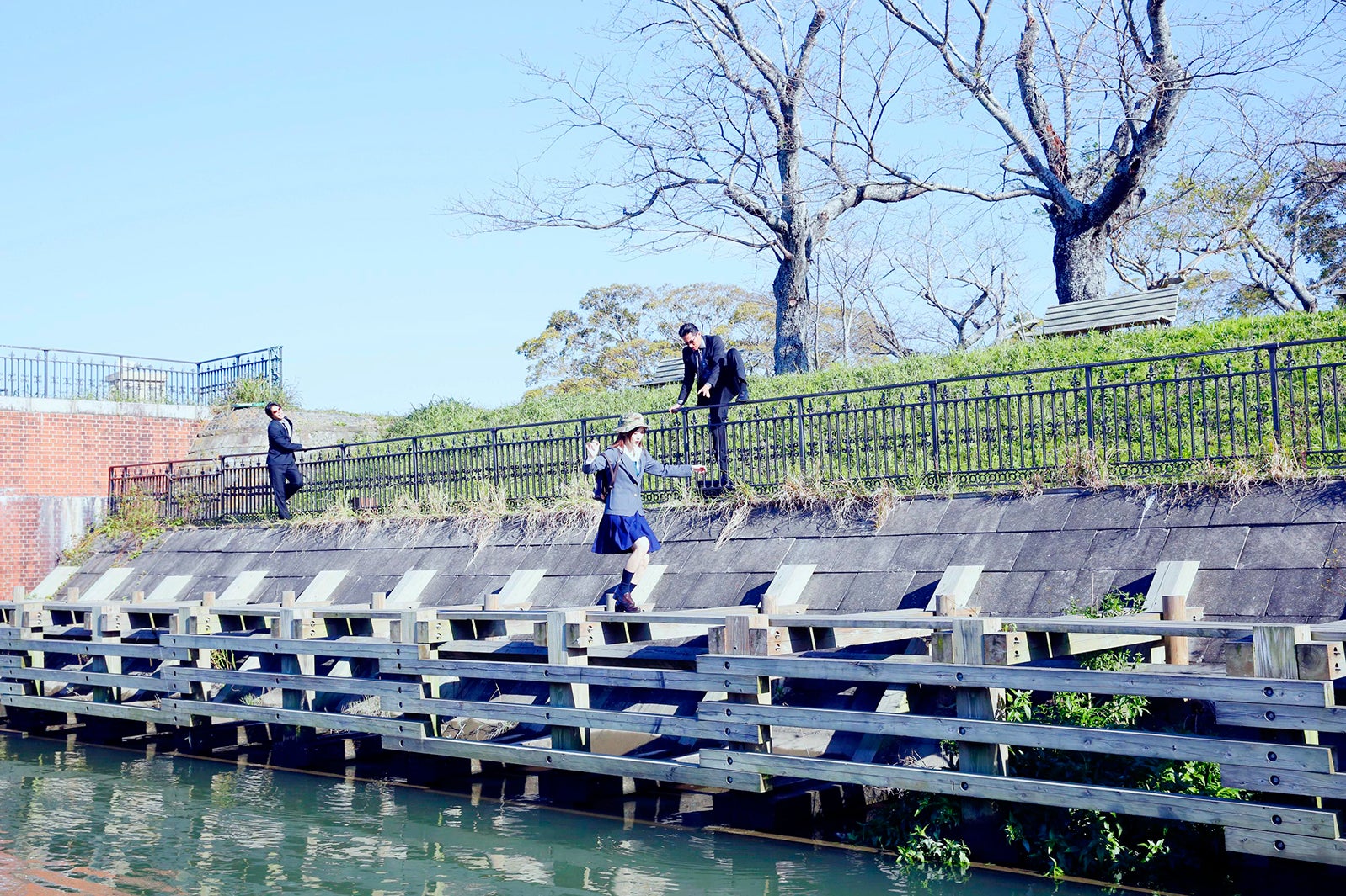 『映像研には手を出すな！』実写版場面カット （C）2020 「映像研」実写ドラマ化作戦会議 （C）2016 大童澄瞳／小学館