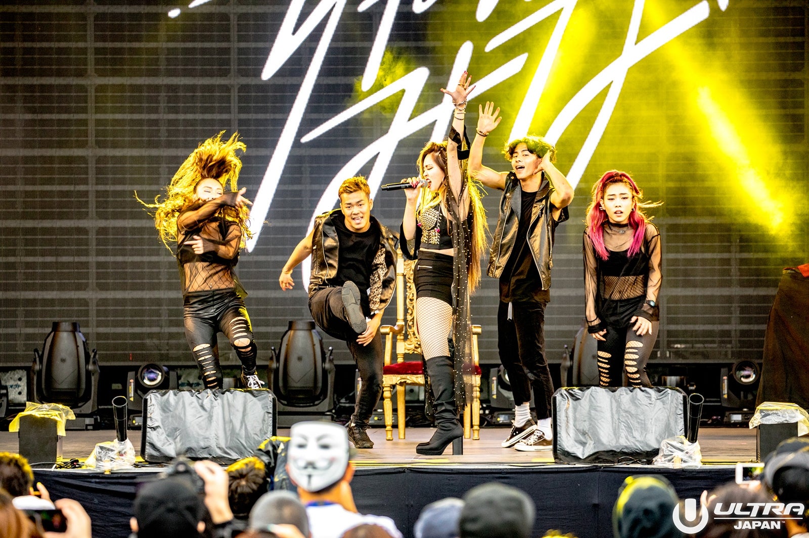 ちゃんみな「ULTRA JAPAN 2017」初日より／（提供写真）