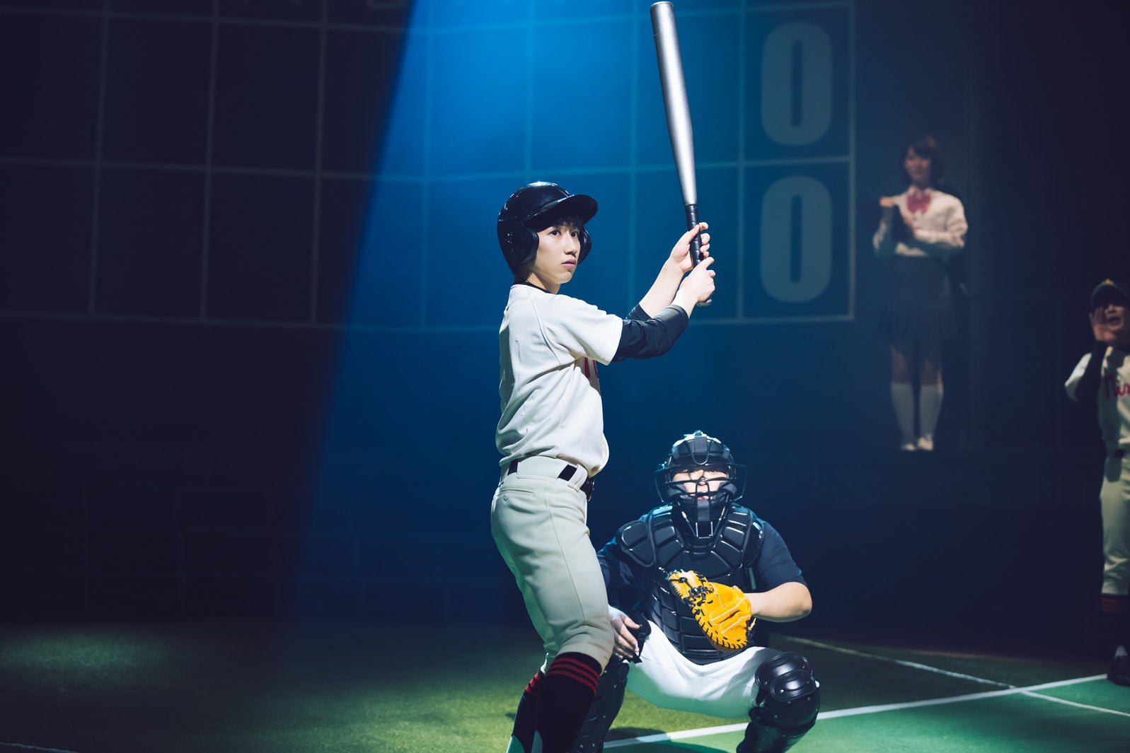 2018年2月上演の「おおきく振りかぶって」より（提供写真）