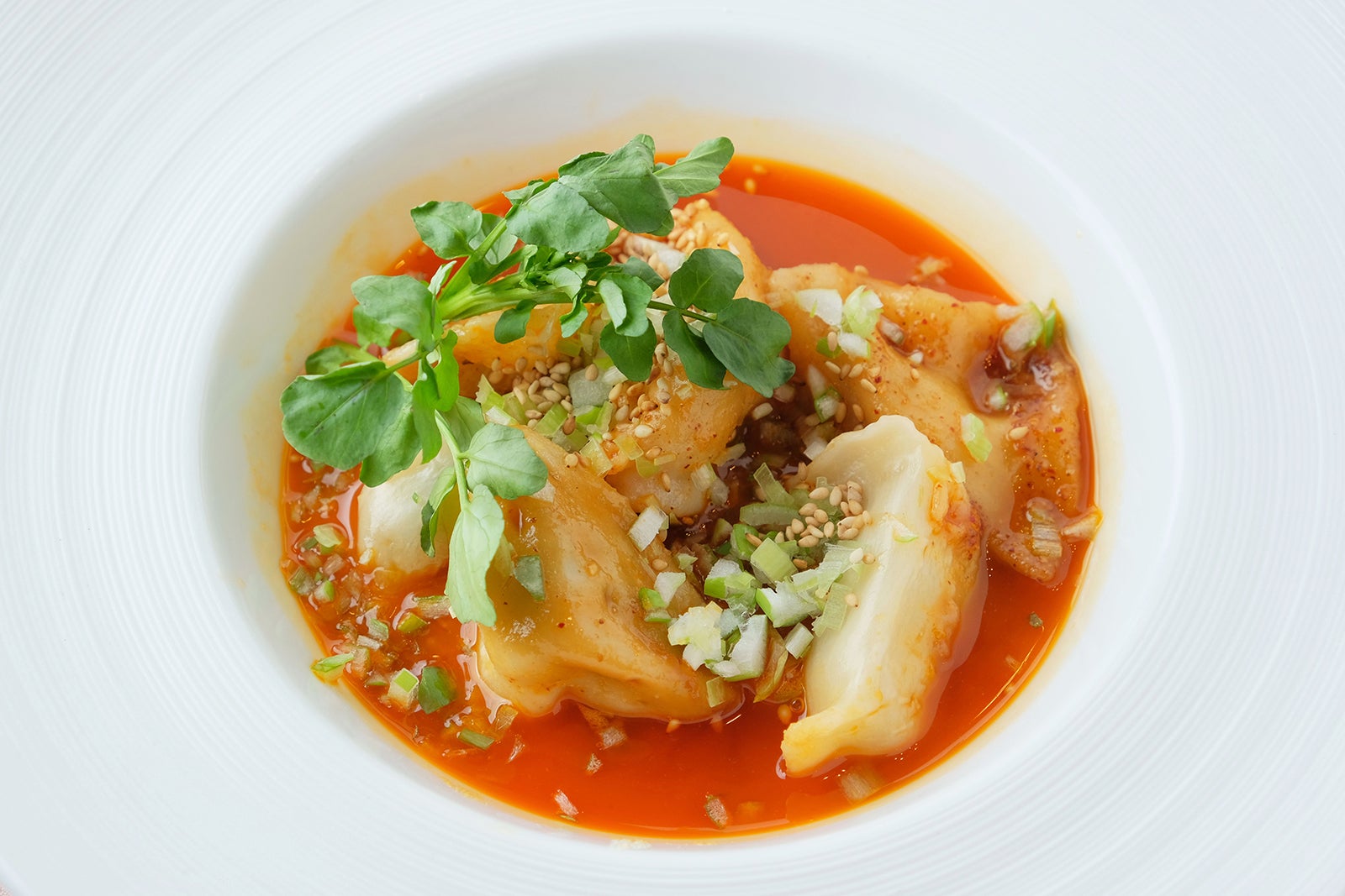 中国菜館 志苑：甘辛濃厚ゴマだれ水餃子