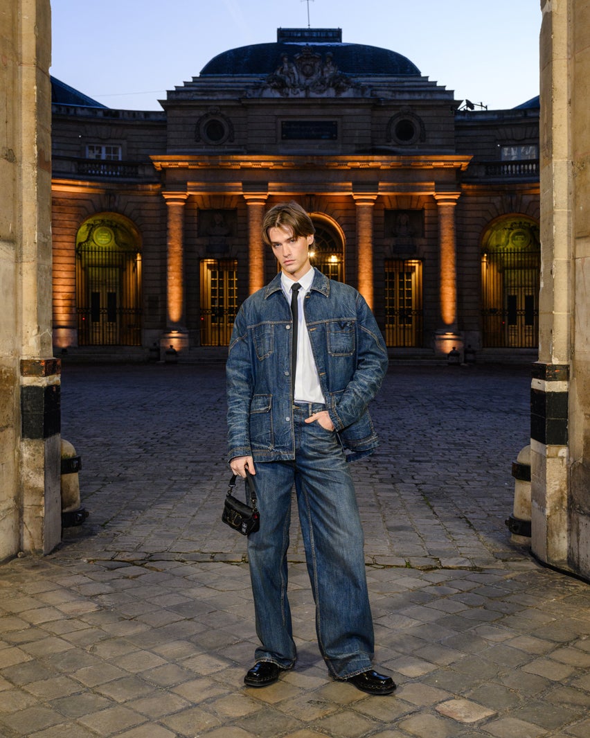 「ヴァレンティノ2024－25年秋冬メンズコレクション」（Photo Valentino SGP Italia ）