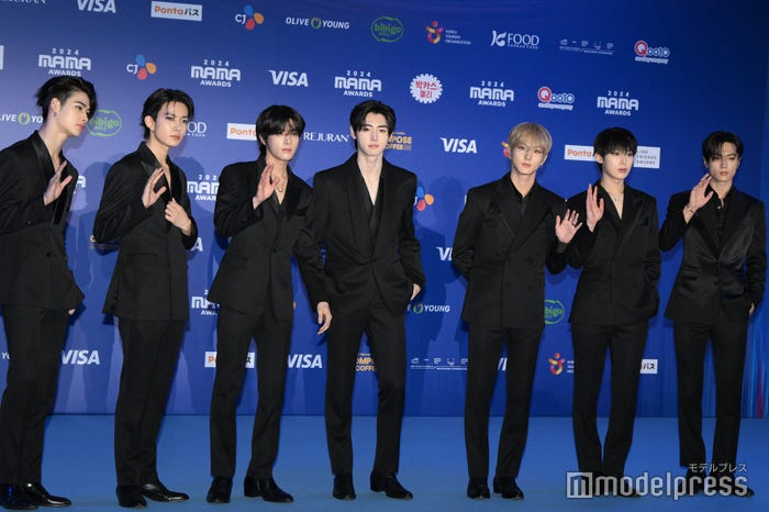 ENHYPEN/NI-KI(ニキ)、HEESEUNG(ヒスン)、JAKE(ジェイク)、SUNGHOON(ソンフン)、JUNGWON(ジョンウォン)、SUNOO(ソヌ)、JAY(ジェイ)(C)モデルプレス