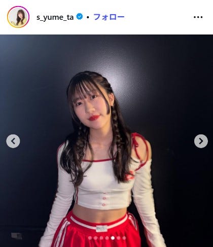 鈴木夢Instagramより