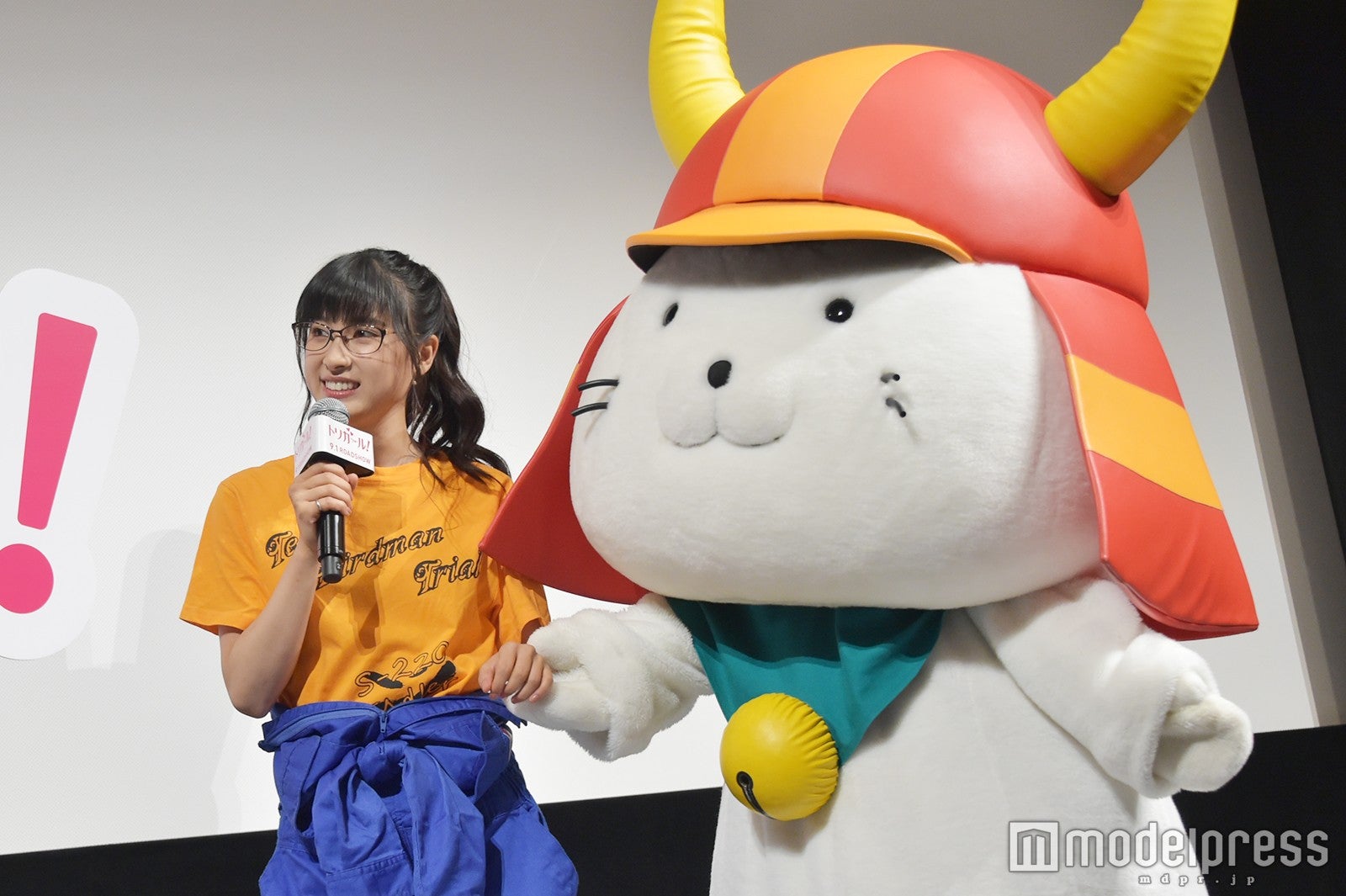 土屋太鳳、ひこにゃん （C）モデルプレス