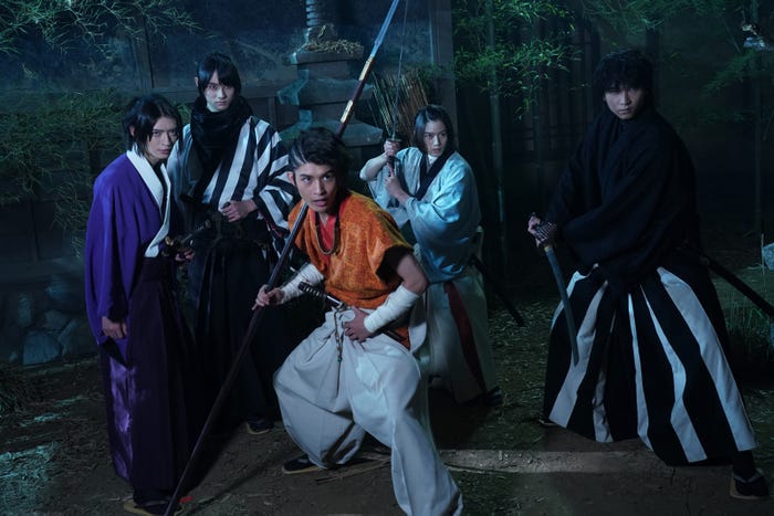(左から)杢代和人、前田拳太郎、柊太朗、奥智哉、庄司浩平「君とゆきて咲く~新選組青春録~」第18話より(C)テレビ朝日