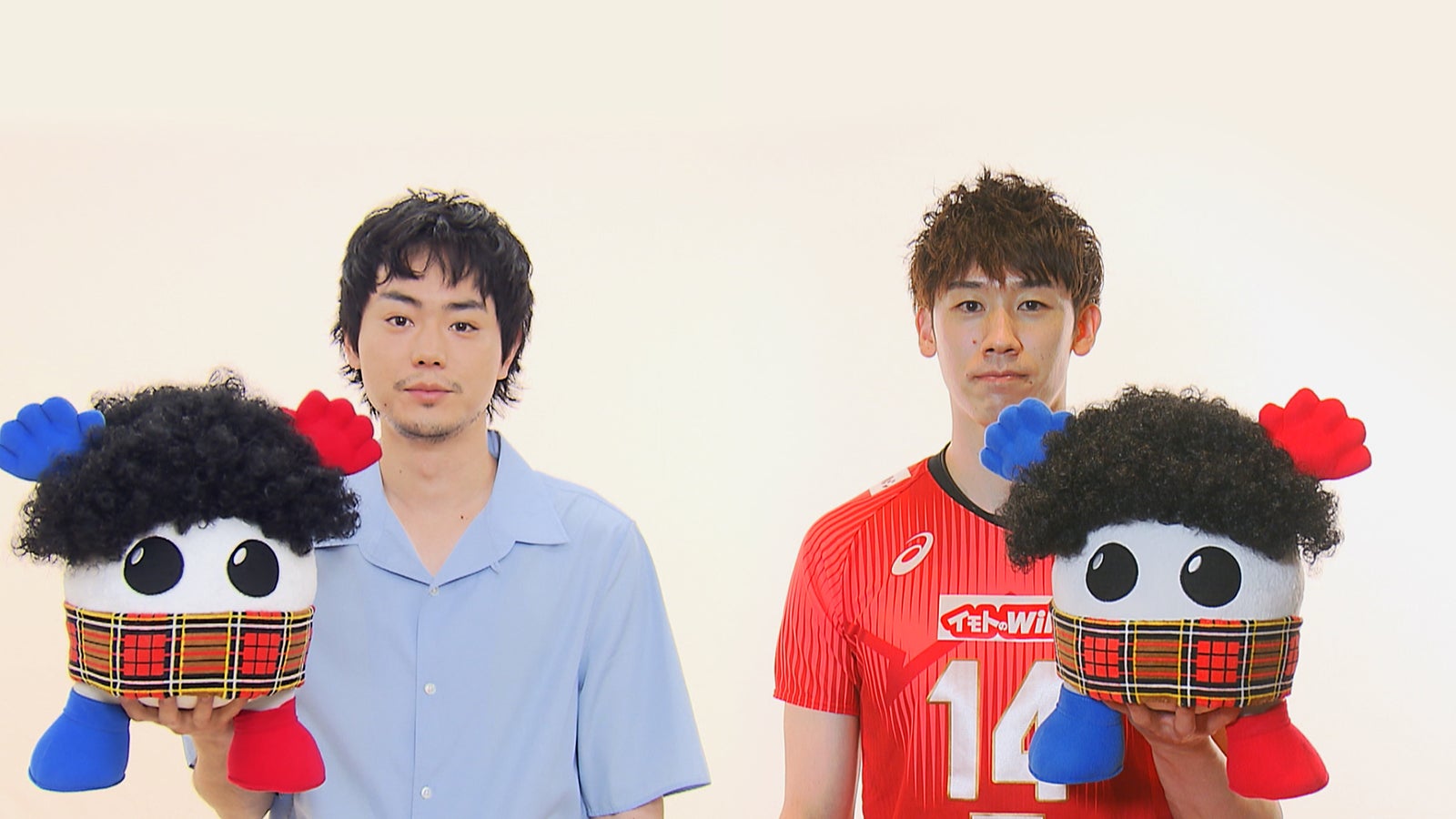 菅田将暉、石川祐希選手（C）フジテレビ