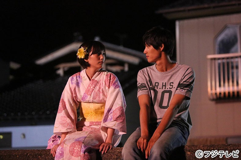 福士蒼汰、本田翼／ドラマ「恋仲」第1話より
