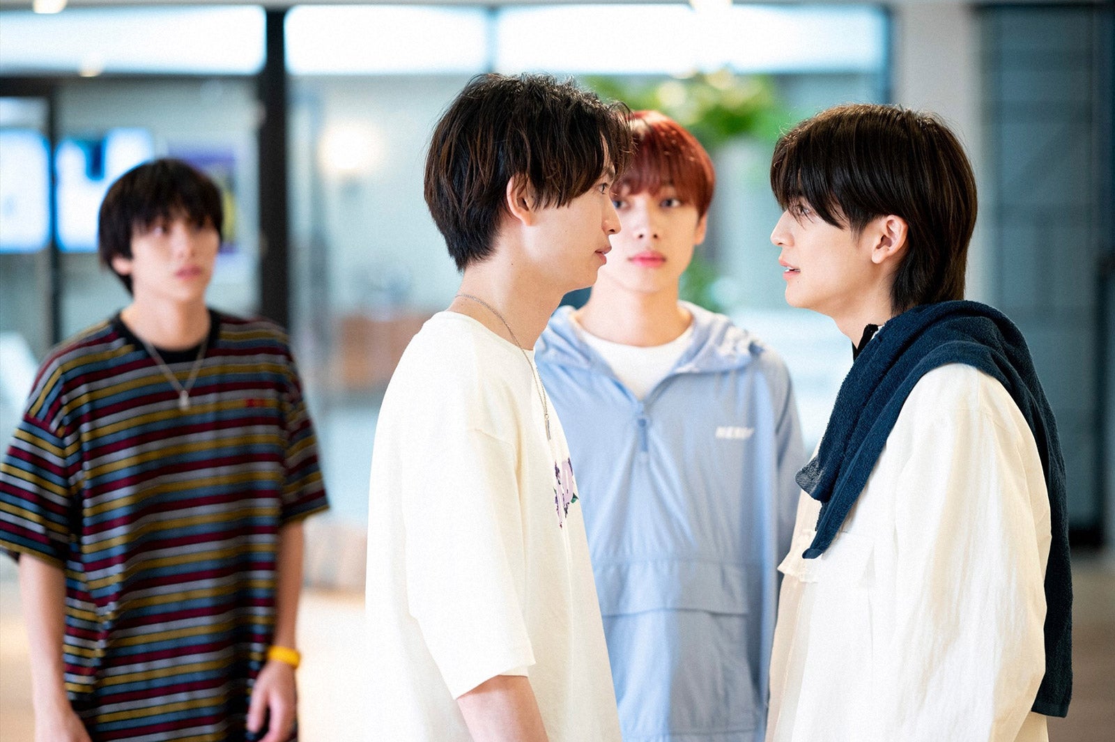 綱啓永、高橋文哉「君の花になる」第1話より（C）TBS