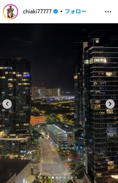 千秋Instagramより