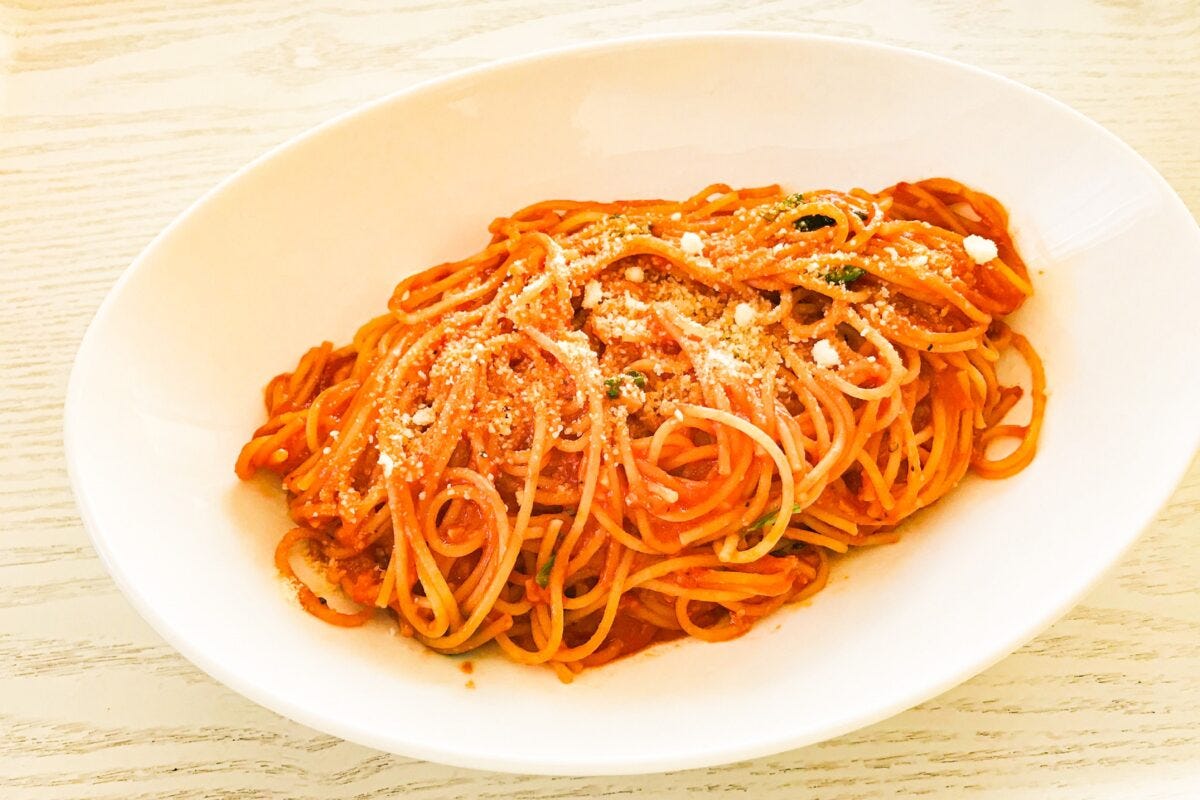 トマトパスタ